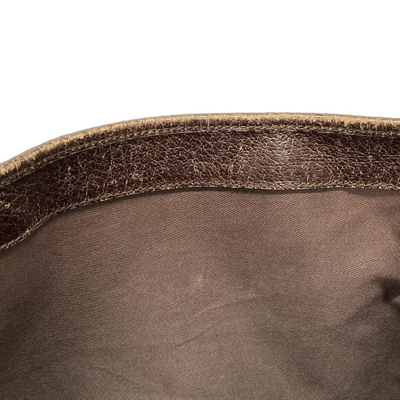 Auth Gucci Gg Beige Dark Brown Jacquard #156283G20B - Picture 10 of 11